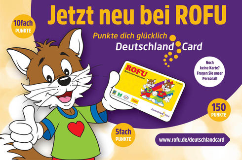Deutschlandcard bei ROFU